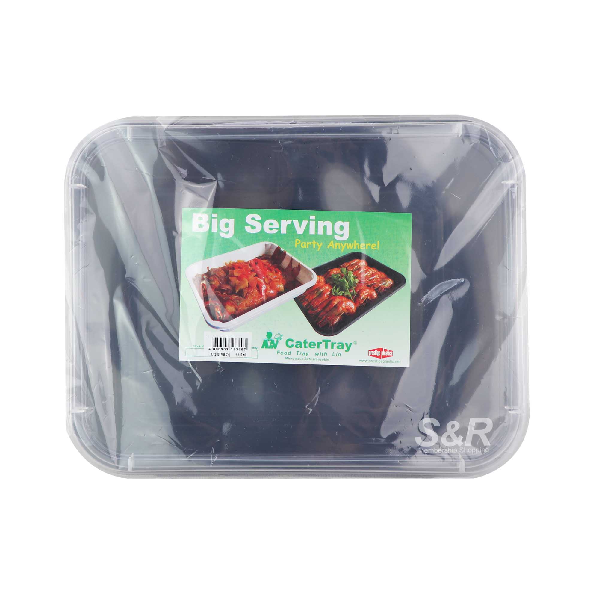 Cater Tray Food Tray With Lid 2pcs Cater Tray Food Tray With Lid 2pcs